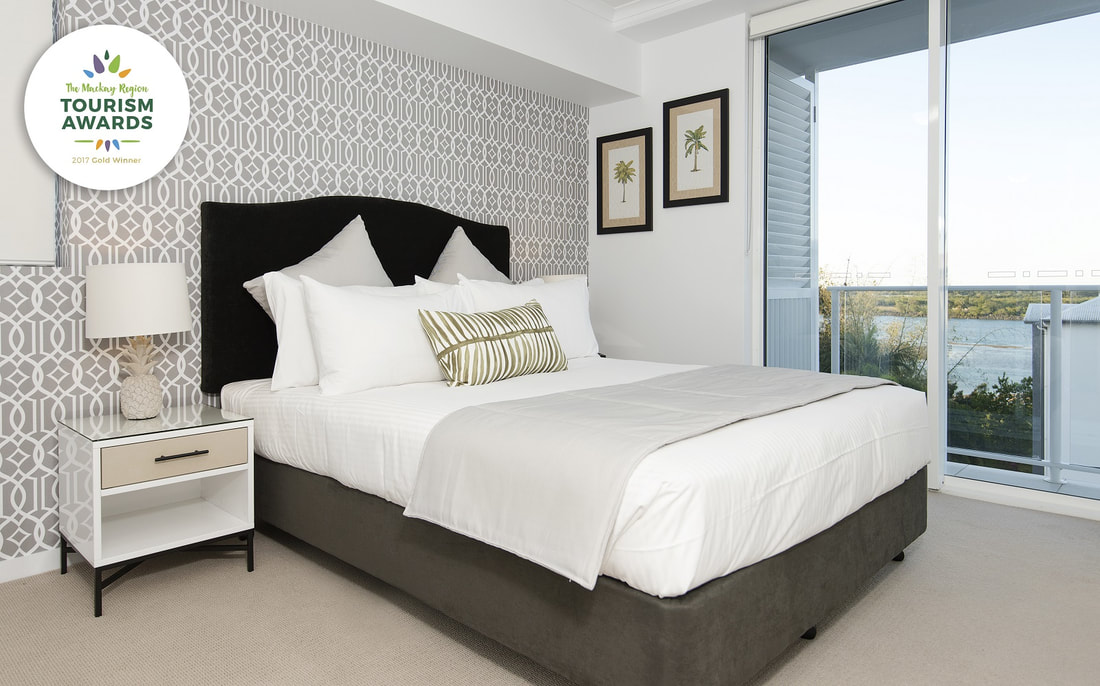 2 Bedroom Premium Pioneer Apartment at Riviera Mackay, Australia